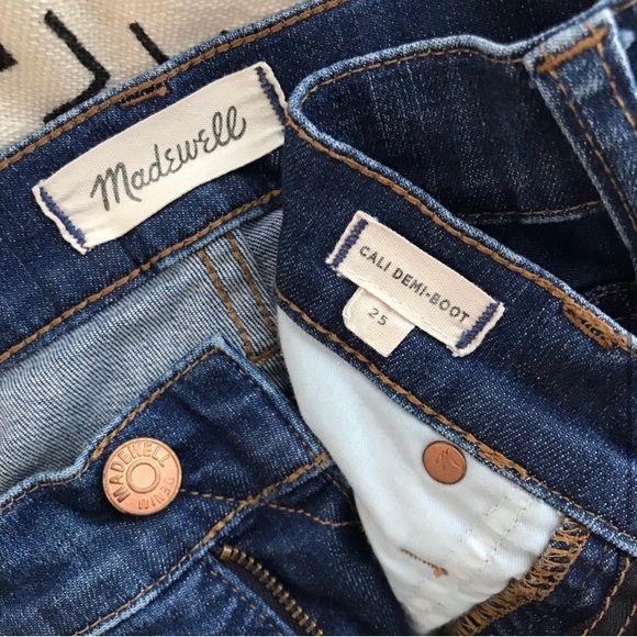 Madewell Cali Demi Boot Jeans (Kick flare) - Picture 4 of 8